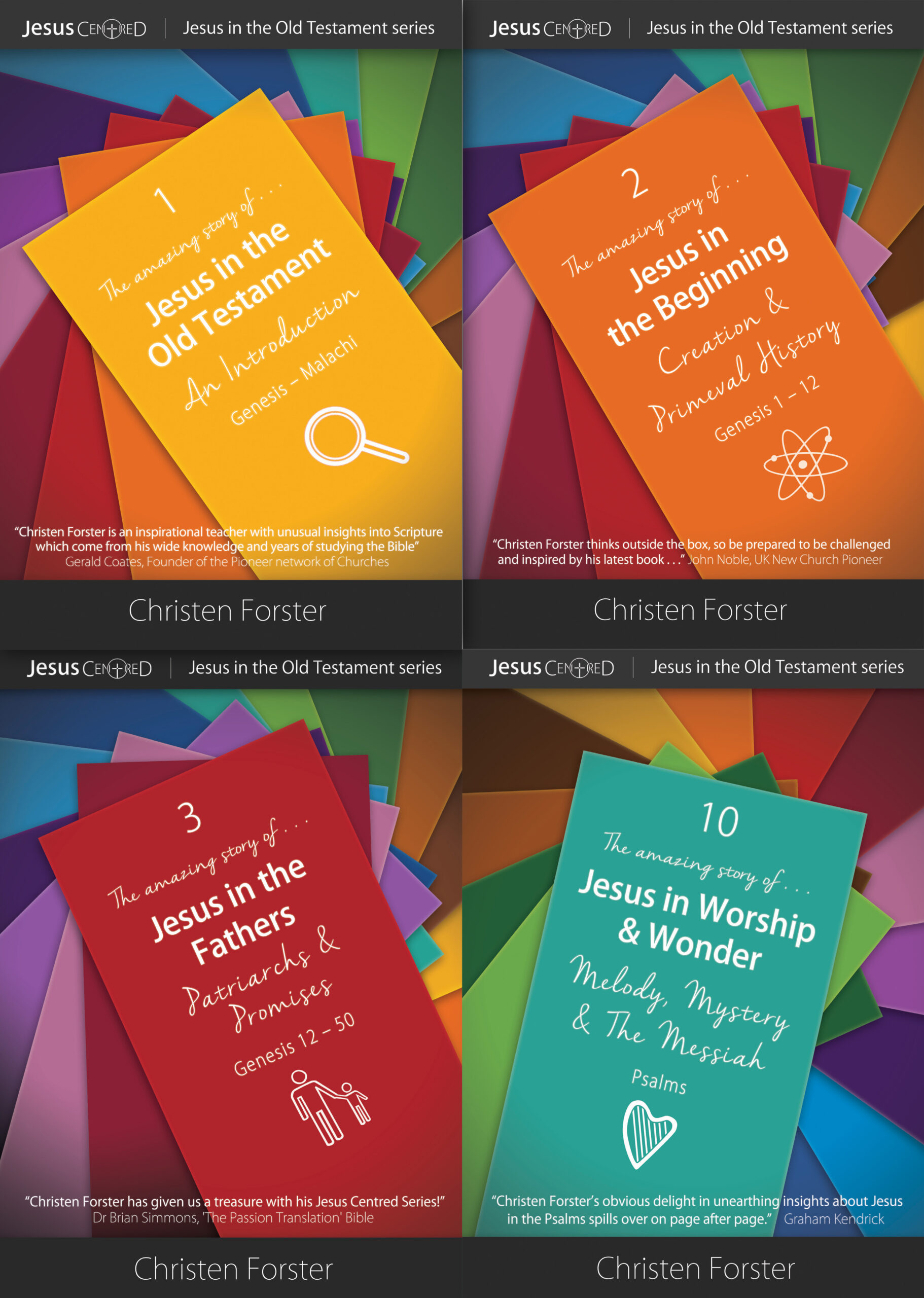Jesus in the Old Testament Series - covers
